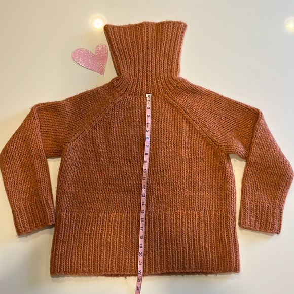 Madewell Handknit Cozy Turtleneck Sweater XL - Picture 3 of 10